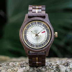 BOBO BIRD Wooden Watches Fo Mens Luxury Wristwatch Watch Fashion Japanese Quartz Movement Wood Wristwatches The Most newest 2024