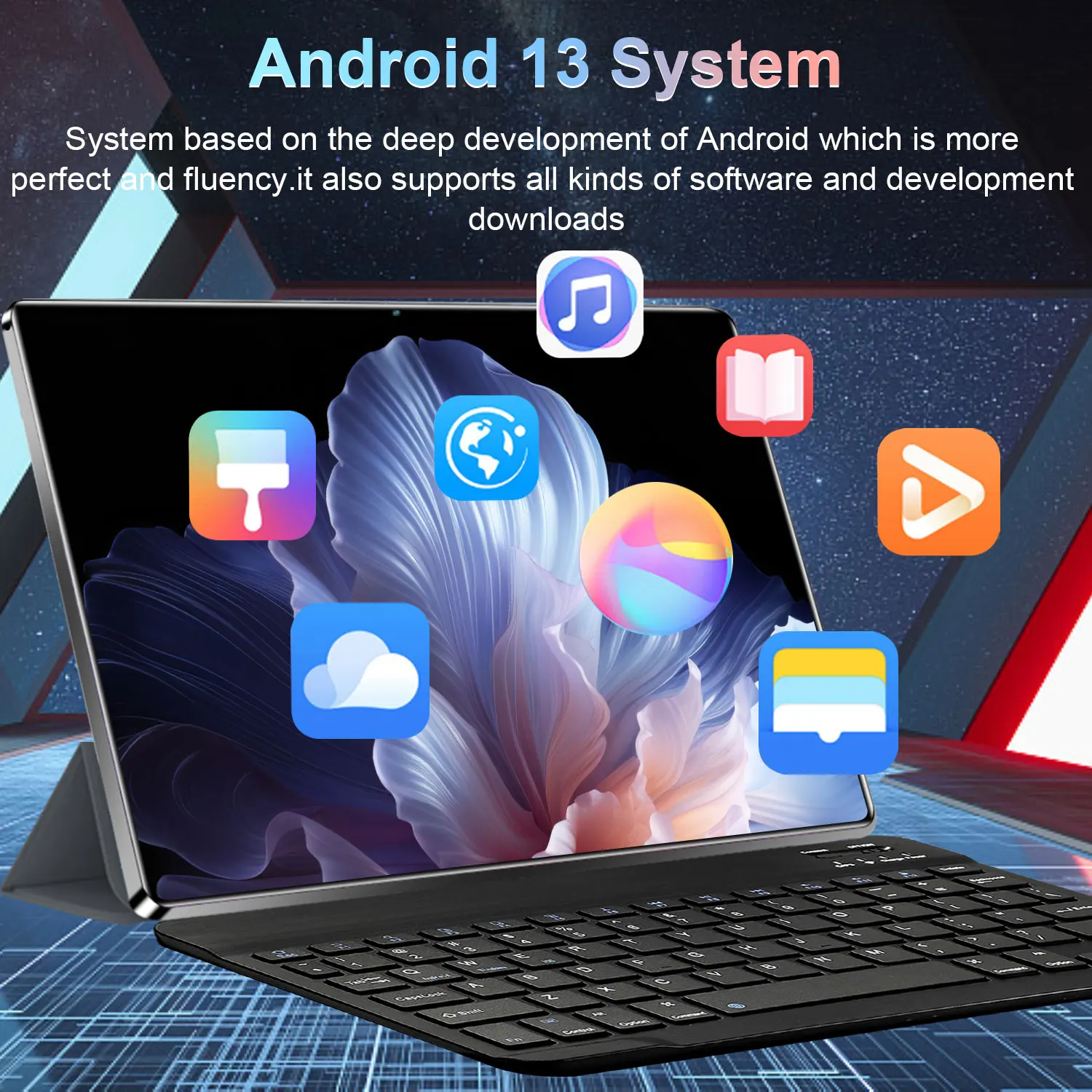 2026 Original Tablet 16GB 1TB 10.36 inch Android 13 Global 20000mah 5G Dual SIM WIFI 14 Core HD Full Screen Network Global GPS