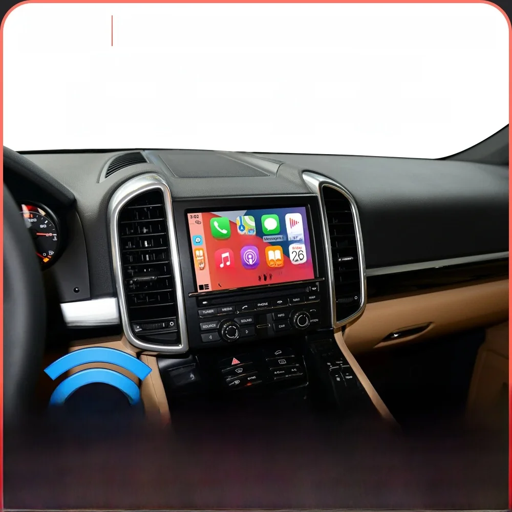 Road Top Wireless CarPlay Android Auto dla Porsche Macan Cayman Cayenne Panamera PCM3.1 z funkcjami Mirror Link AirPlay — 2