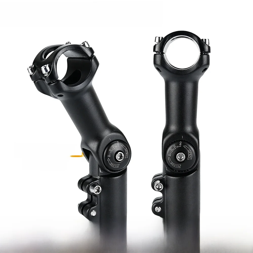 AliExpress Bicycle Adjustable Stem 25.4/31.8mm Riser Extension Aluminum Bicycle Handle 60 / 80 / 93 / 100mm Bicycle General Parts