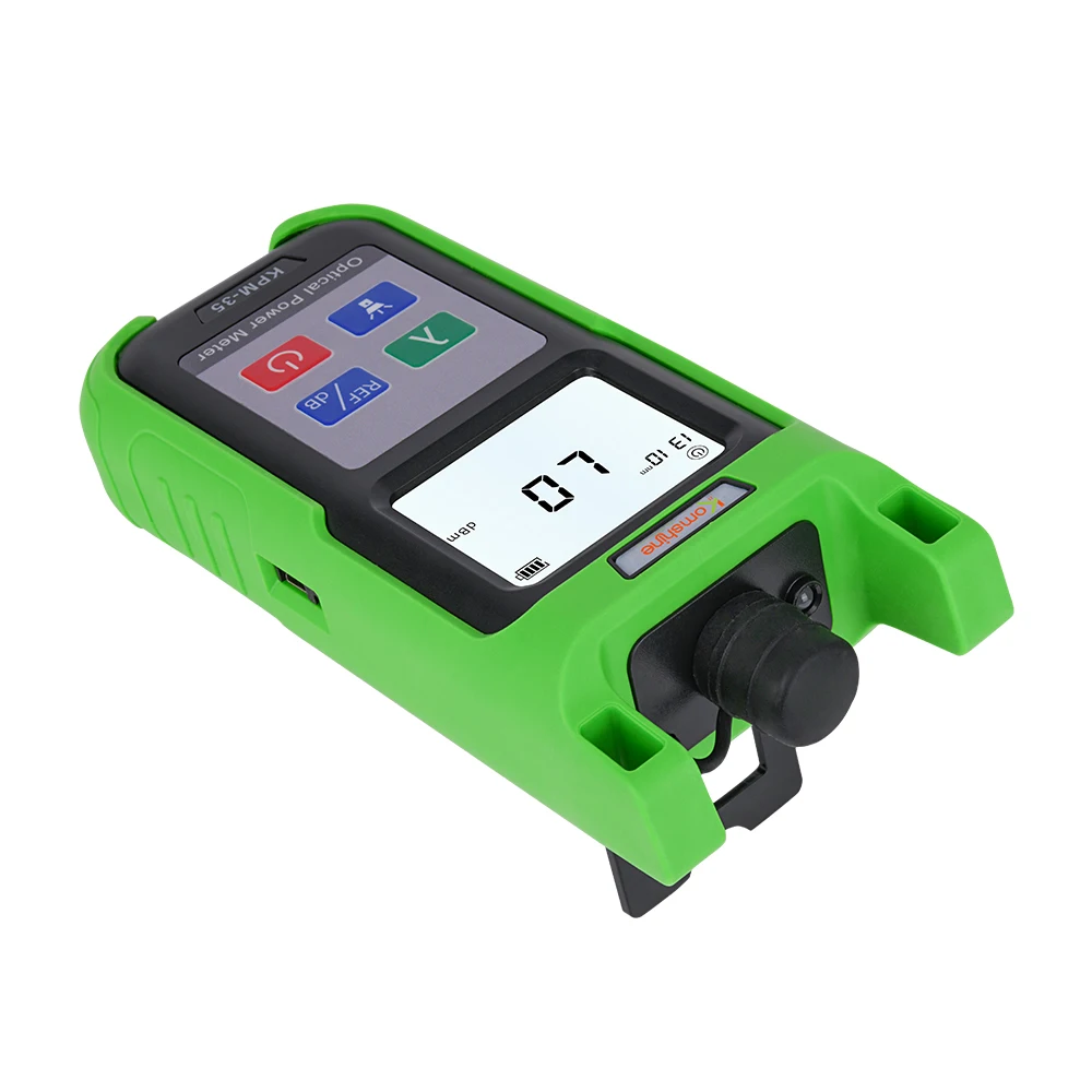 KomShine KPM-35 Optical Fiber Power Meter -70-+10dBM -50-+26dBm OPM FTTH Tool Tester 7 wavelength detection