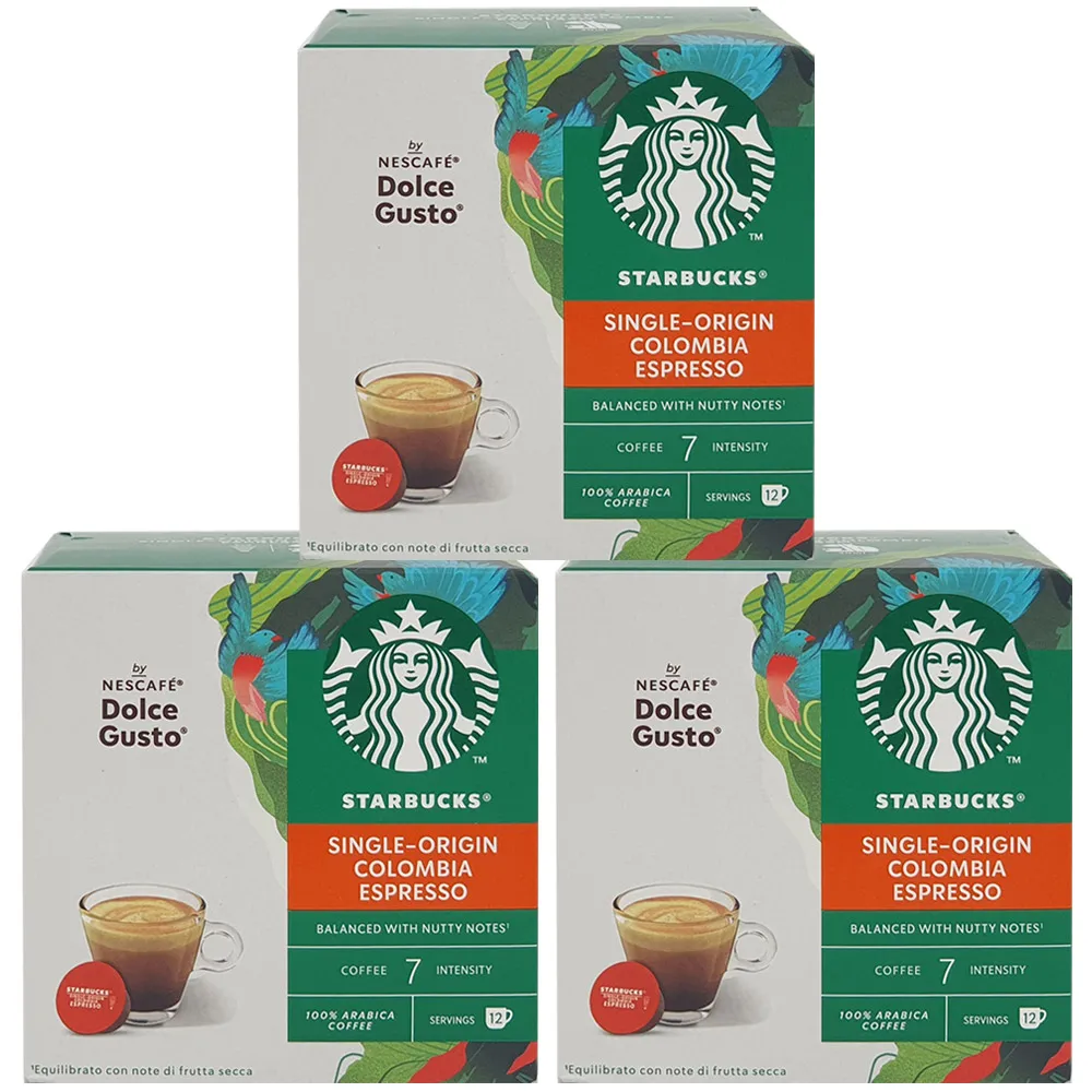 Dolcecus Gustos Starbucks Capsule Coffee X3 Box