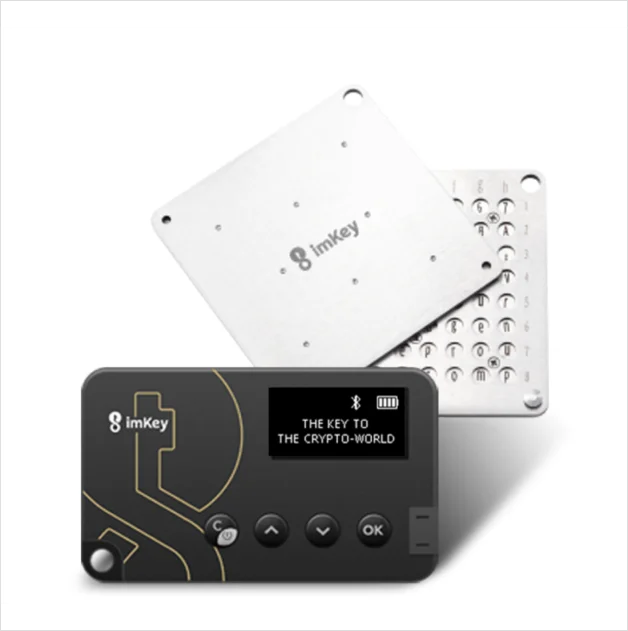 ImKey-Safe Hardware Wallet Kit, Moeda Digital Crypto Currency, Blockchain RFID, Suporte Chave Privada, Multi Cadeia, Open Source, Ativos, Bitcoin, Físico, Ativos, BTC, ETH, USDT, USDT, seguro, pro