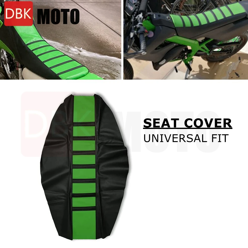 Gripper Soft Seat Cover For Kawasaki KX125 KX250 KXF250 KXF450 Dirt Bike Seat Cover For Honda Yamaha Enduro Trail Bike