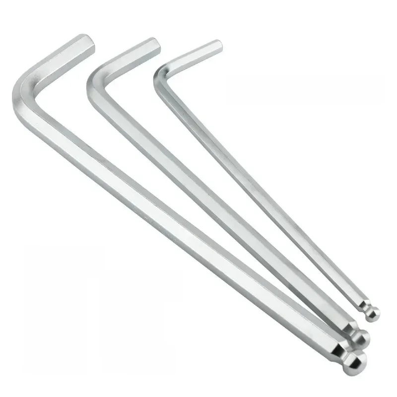 La clé Allen professionnelle 1,5 mm 2 mm 2,5 mm 3 mm 4 mm 5 mm 6 mm 8 mm 10 mm est disponible
