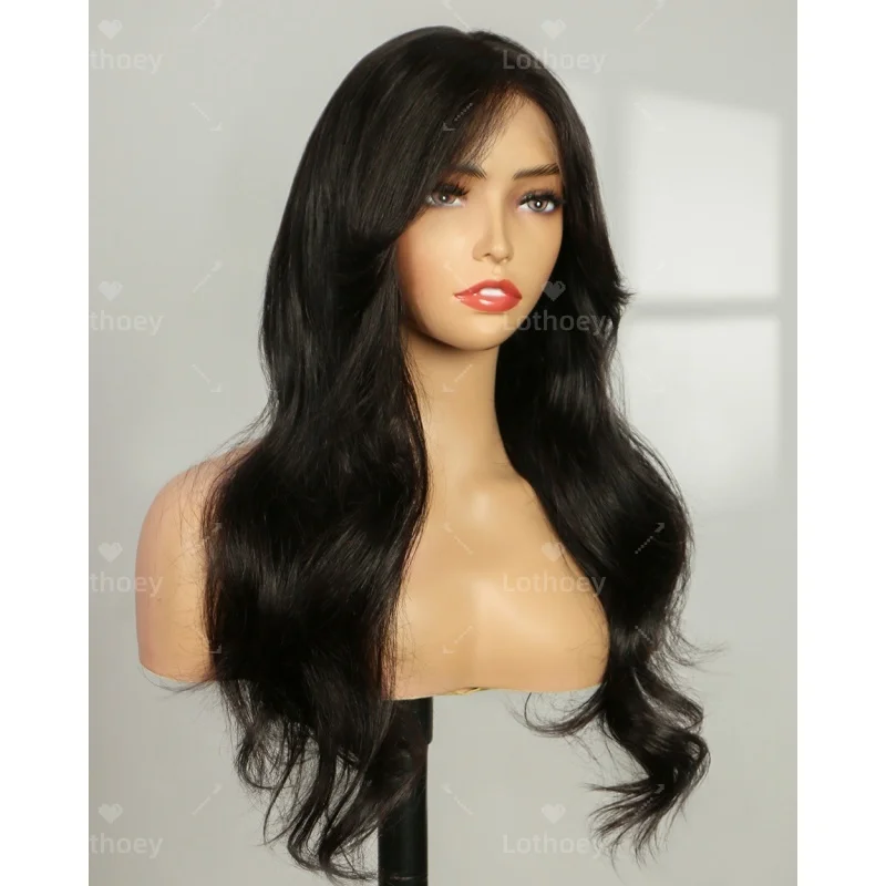ボディウェーブ人毛ウィッグ 透明レースフロントウィッグ ベビーヘア付き ブラジル産ボディウェーブレースクロージャーウィッグ 女性用レミーヘアウィッグ