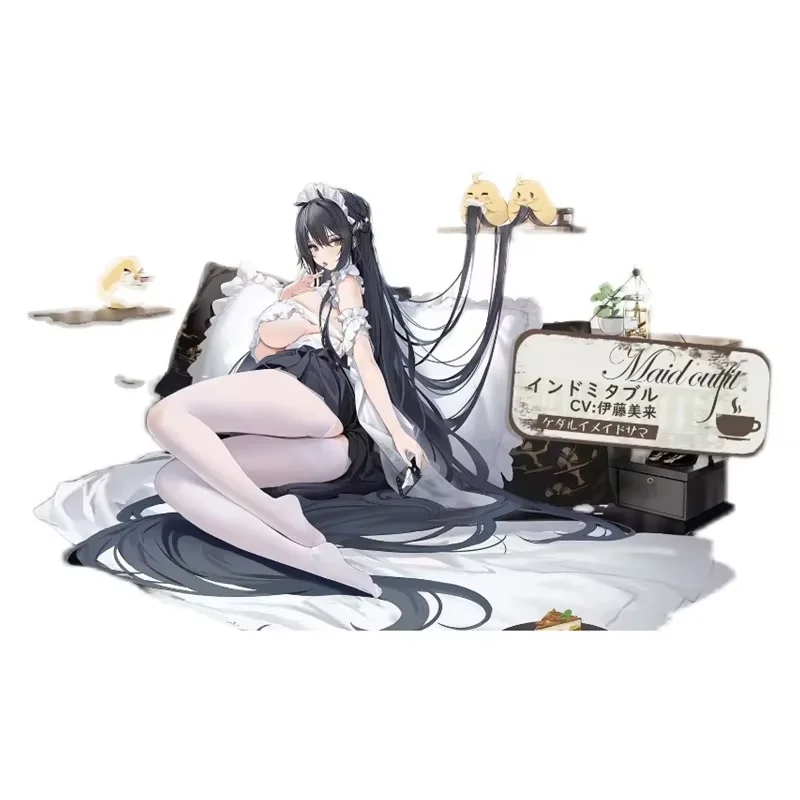 

Custom Made Azur Lane Kantai Collection HMS Indomitable Cosplay Costume Apron Suit Maid Dress Halloween Uniform Anime Outfits