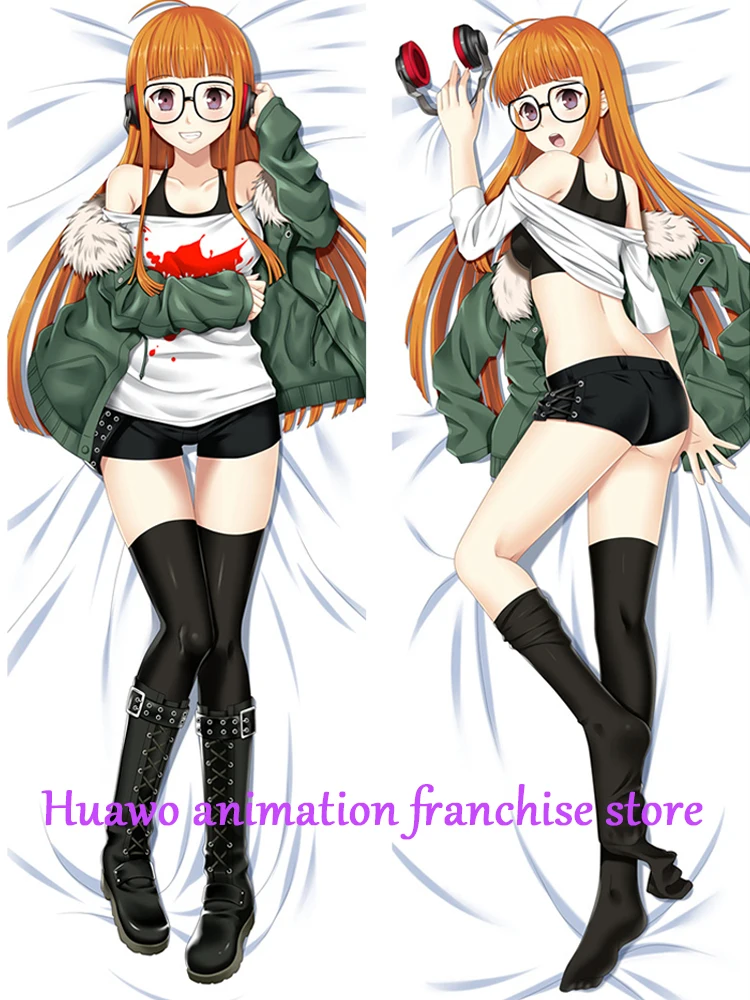 

Anime Dakimakura Pillow Futaba Sakura 2-Side Print Pillowcase Hugging Body Cushion Cover Otaku Waifuristmas Decoration 2023