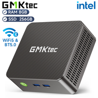 GMKtec G3 AL Mini PC Intel Celeron 5205U Windows 11 Pro 8GB RAM 256GB ROM Dual HDMI Desktop Mini Computer WiFi 5 BT4.2