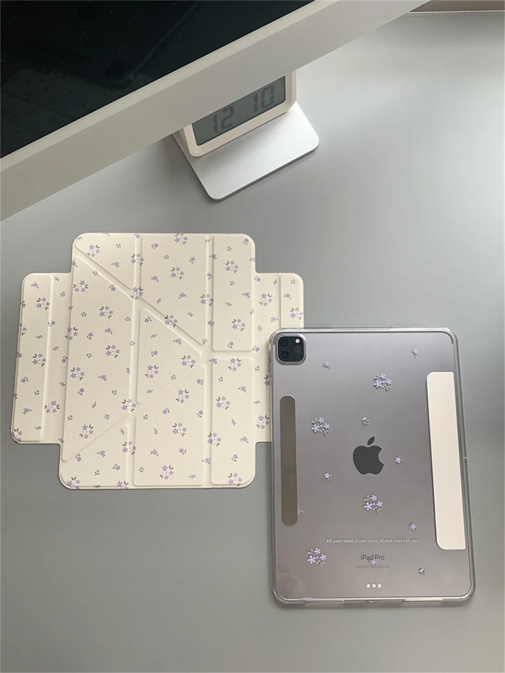 Cute Flower Magnetic Cover for iPad Pro 13 