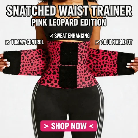 Women Red Leopard Waist Trainer Double Strap Tummy Control Corset Sauna Sweat Belt Fitness Body Shaper Fajas Reductoras