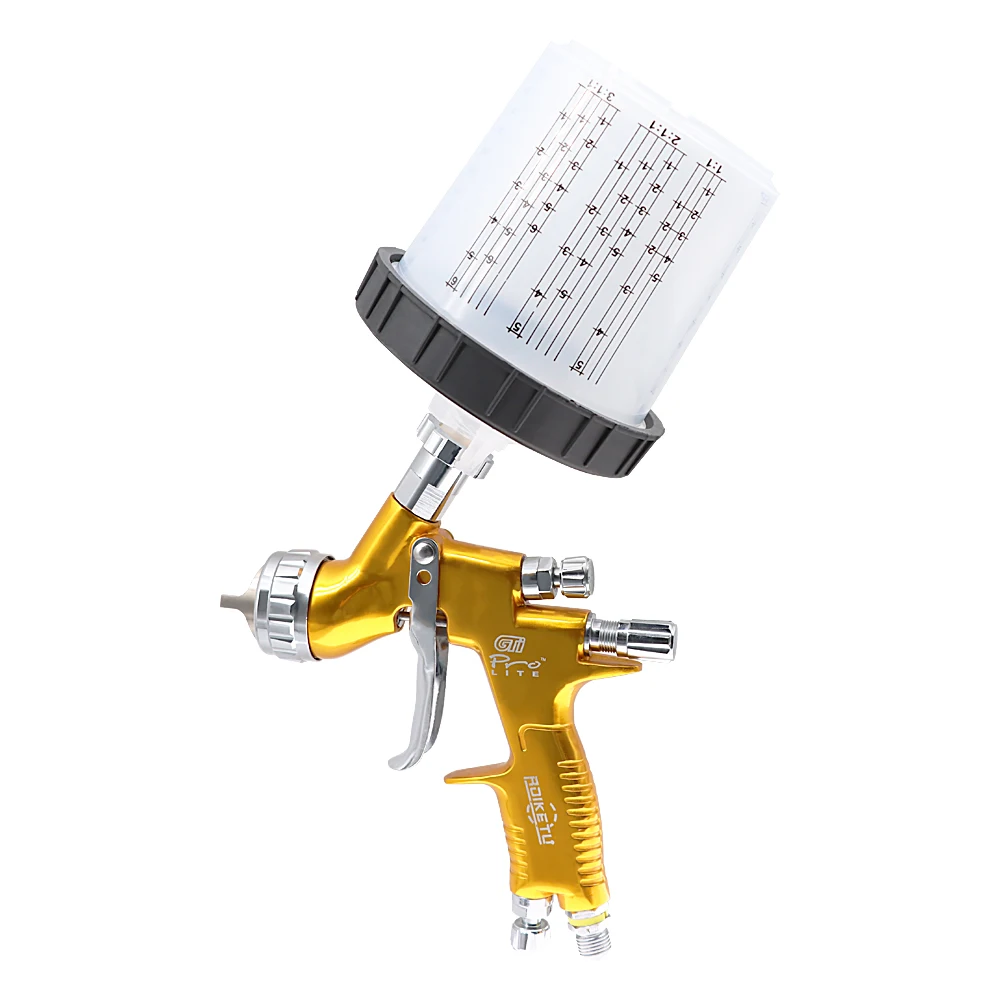 50Pcs/Set Spray Gun Paint Mixing Cup Pps Type H/O Quick Cup Spray Gun Tank Pps Tank 160ML PPS Disposable Paint Cup