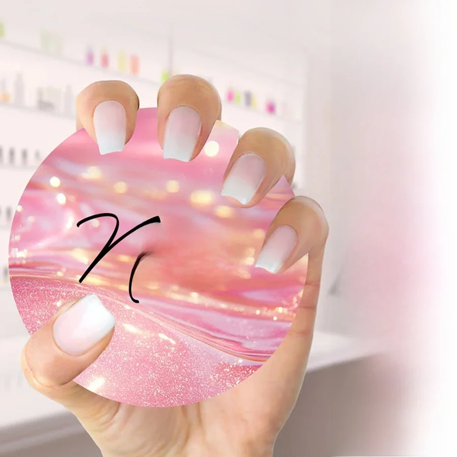 Cartes d'affichage pour Nail Art, 10 pièces, accessoires de photographie pour ongles faits à la main, disque Nailfie, accessoire de Salon de manucure, accessoire de technologie pour Nail, disque pour