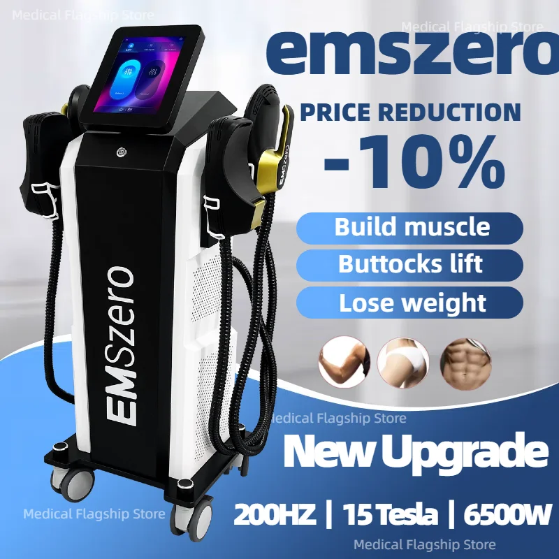 

Professional EMSZERO Sculpting NEO RF Machine EMS Body Slimming HI-EMT PRO Muscle Stimulation Fat Removal