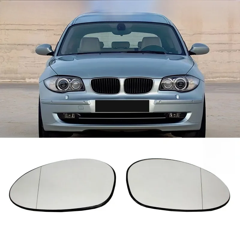 Pour BMW E90 E91 E87 E88 2004-2009 E46 côté gauche + droit rétroviseur chauffant aile bleu blanc rétroviseur grand Angle Auto