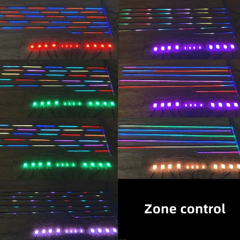 For BMW Only 22 In 1 Neon LED Car  Led Interior Ambient Light Car Acrylic Strip F10 F20 F30 E36 E39 E60 E87 E90 E91 E92 G20 G30