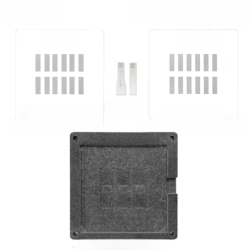 Amaoe BGA szablon do reballingu dla DDR5/DDR6/BGA170/BGA180/DDR5X/BGA190 układ pamięci wideo grafika cyna sadzenie szablon lutowniczy — zdjęcie 2