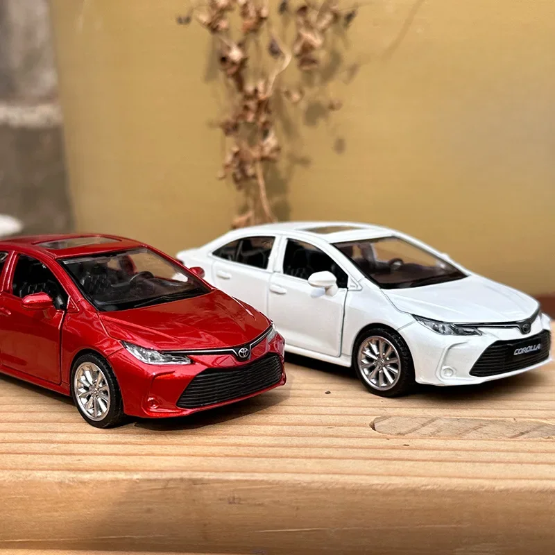 1:43 Toyota Corolla Alloy Car Diecasts & Toy Vehicles Model samochodu Miniaturowy model samochodu dla dzieci — 2