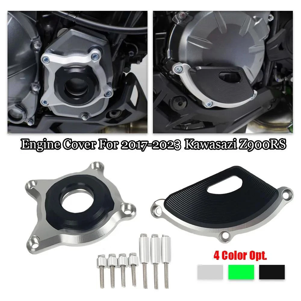 

For for Z900 Z900RS Z900RS Cafe Motorcycle Engine Cover Crash Fairing Guard Frame Sliders 2023 2022 2021 2020 2019 2018