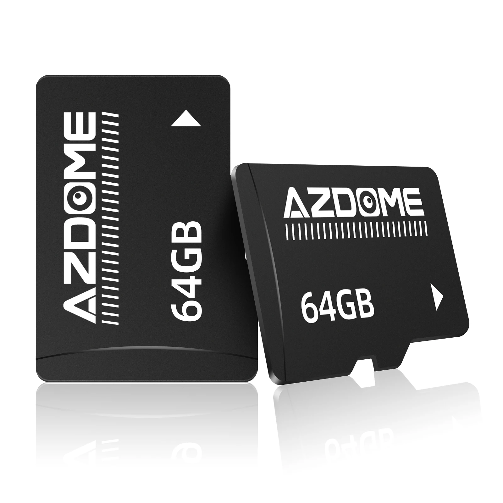 Tarjeta AZDOME de 64GB TF para cámara de salpicadero AZDOME, adaptadores DVR para coche, Clase 10