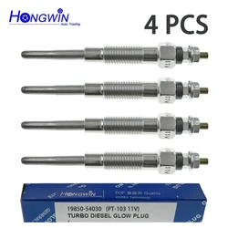 4/8/12 Ignition Glow Plugs Heater For Toyota Hiace I II III IV Kasten RH1 LH5 Wagon LH7 Kasten YH7 H1 2.2 2.4D 19850-54030 PT103