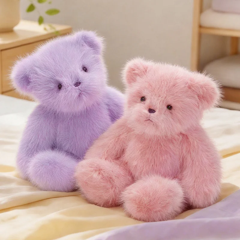 卸売のふわふわぬいぐるみクマ、高品質でふわふわの座りポーズの人形、暖かく居心地の良い子供用お友達、クリスマスプレゼント、家の装飾ギフト
