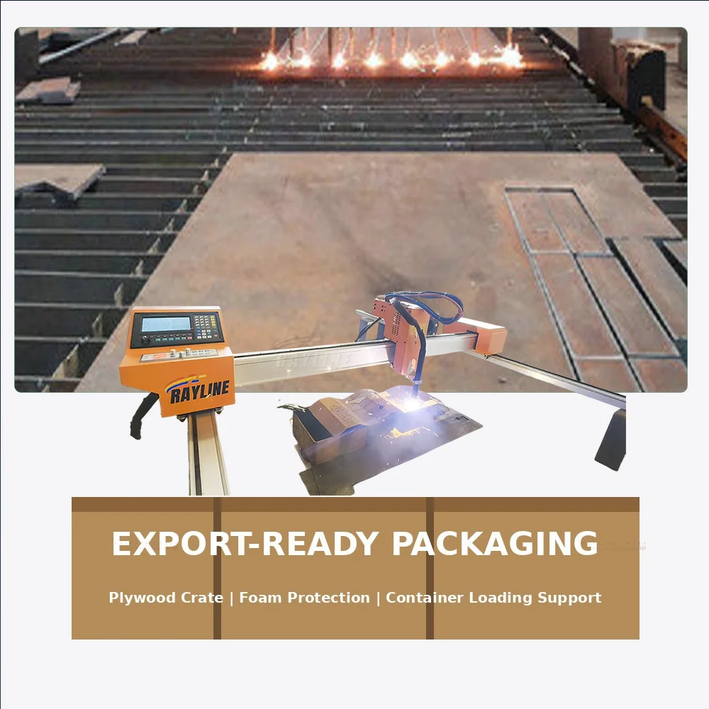 Best Quality Gantry CNC Plasma Cutting Machine 1530 2030 2560 Sheet Metal Cutting CNC Flame Gas Plasma Cutter 65A 100A 120A 200A