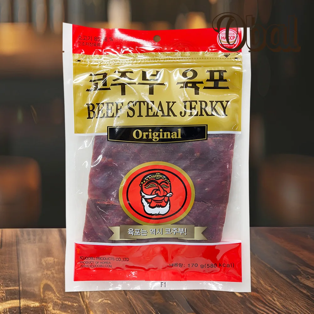 Beef Steak Jerky 170g * 3 pieces OBAL Premium Dried Food