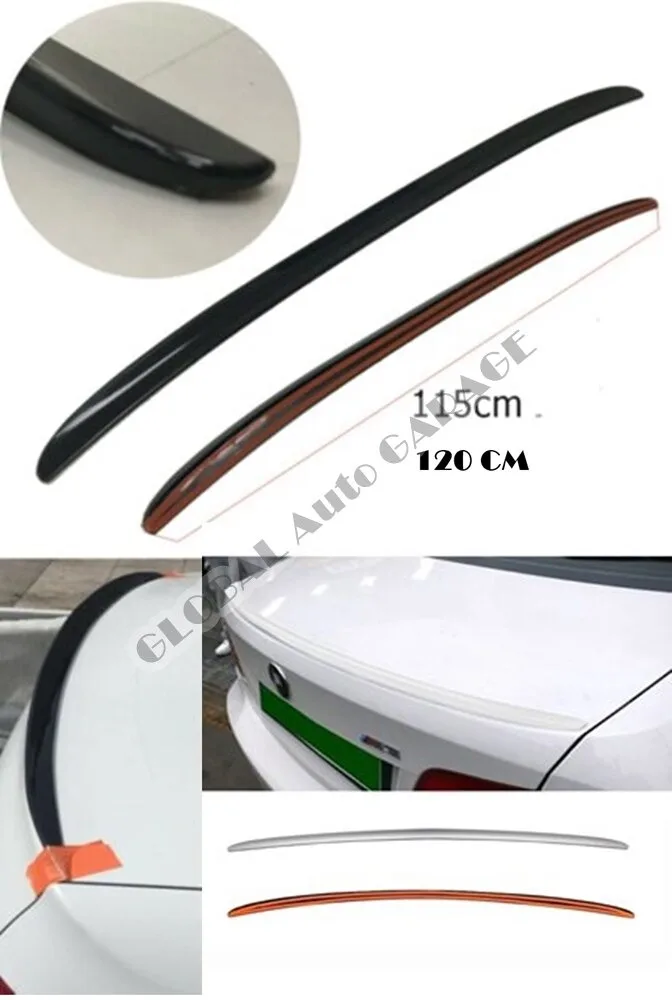 For RENAULT FLUENCE  Spoiler 2010-2021 Auto Accessory Universal Spoilers Car Antenna For Car Styling Sill Diffüser Mud Flaps