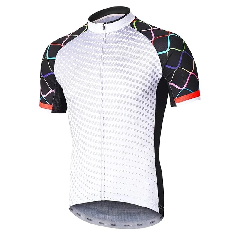 AliExpress Ralaha 2024 Summer Men Short Sleeve Cycling Jersey Set Breathable MTB Bike Cycling Clothing Maillot Ropa Ciclismo Uniform Kit