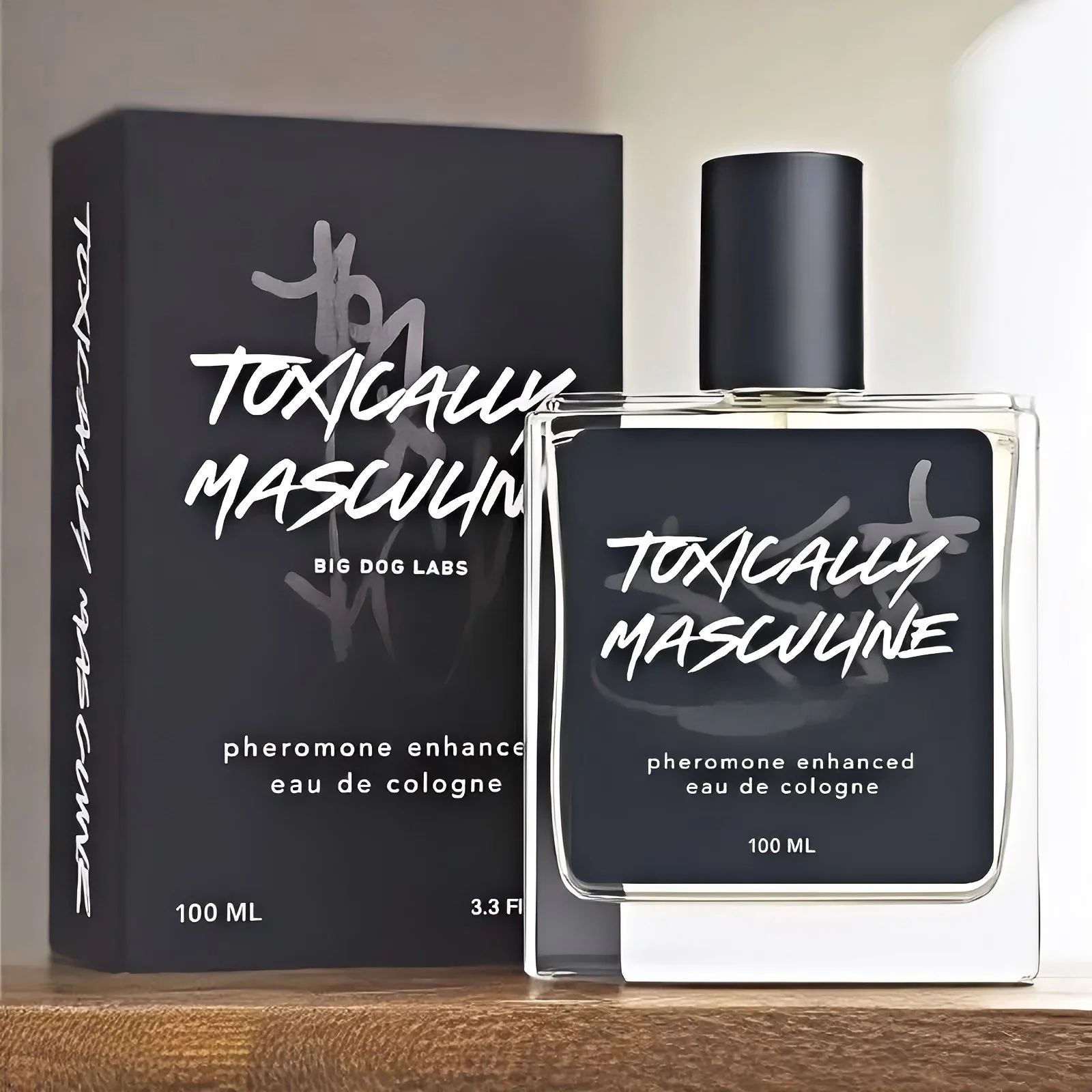 

Toxically Masculine Pheromone Infused Eau de Cologne for Men, 100 ml / 3.4 Fl Oz Spray, Classic Cologne Scent Masculine Fragrance, Long Lasting Men’s Cologne for Daily Wear, Night Out & Gifts for Him