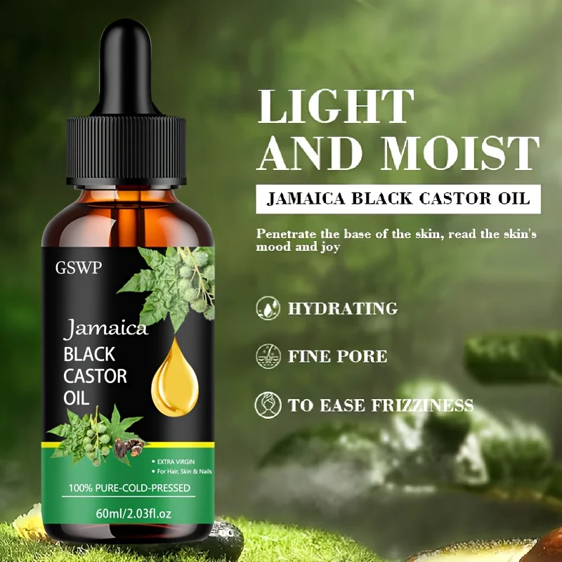 GSWP Jamaican Black Castor Oil Facial Skin Care, Massage, Hair Care, Nail Moisturizing, Aromatherapy Machine. 60ml / 120ml / 180 view 3