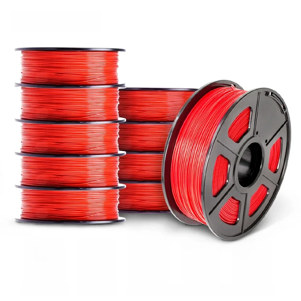 JAYO – filament do drukarek 3D, PETG/PLA Meta/PLA/SILK/PLA PLUS/TPU, średnica 1,75 mm, 10 rolek, do drukarek FDM, 100% bez pęcherzyków, materiał do rękodzieła i projektów DIY. — zdjęcie produktu 7