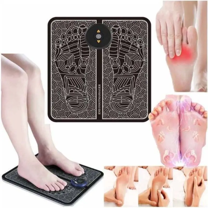 Eems Tens Electric Foot Massager Carpet Physiotherapy Relaxation Foot Rechargeable Muscle Feet