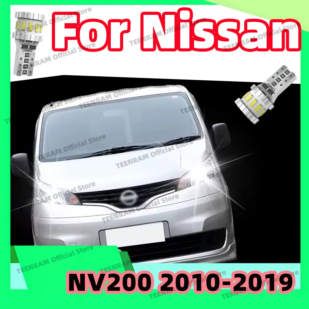 2Pcs Led Parking Light For Nissan NV200 2010 2011 2012 2013 2014 2015 2016 2017 2018 2019 Auto Accessories 6000K Clearance Lamps