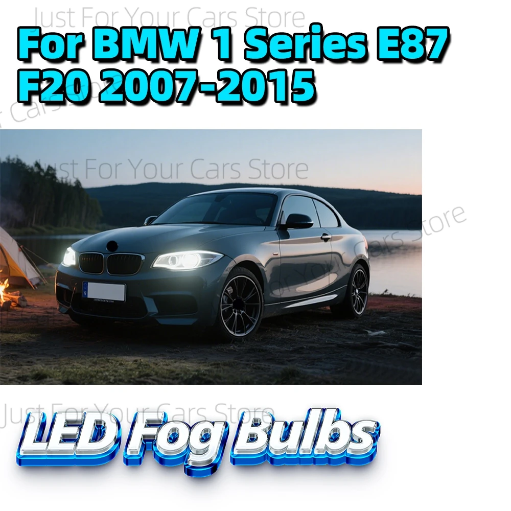 

2x CSP 3570 6000K Car Fog Light Bulbs Canbus H8 H11 Lamps For BMW 1 Series E87 F20 2007-2015 Plug-N-Play
