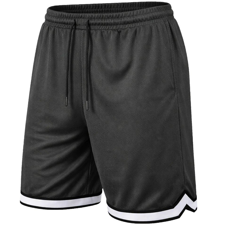 Men's Lightweight Breathable Athletic Shorts with Pockets