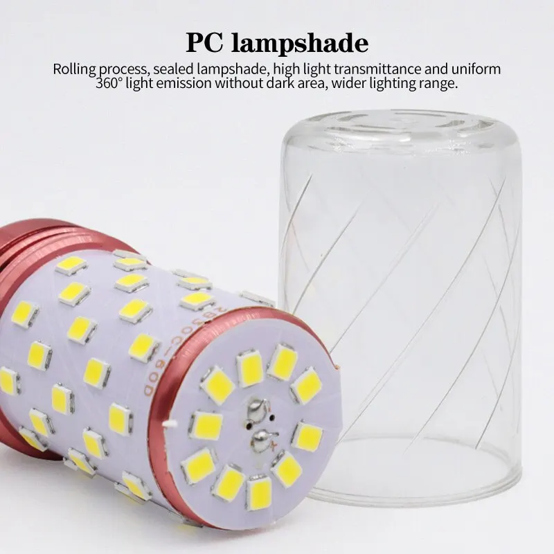 LED Corn Bulb E27 E14 Light Bulb 220V LED Lamp Chandelier Candle Light For Home Decoration image 5