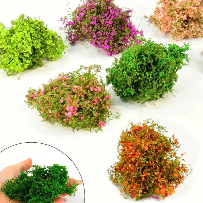 Diy Model Making Simulation Miniature Cotton Thread Vine Leaves Micro Military Landscape Wall Plants Layout for Diorama 3G/bag