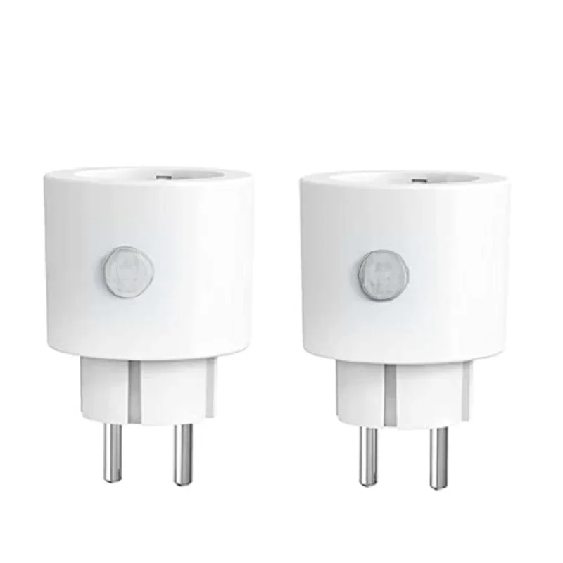 Smart WiFi Plug com controle de voz e temporizador, 2 unidades, 2