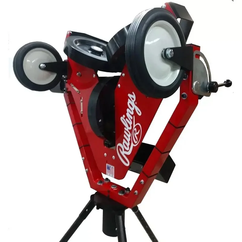 

2021_Ra wlin gs Spin Ball Pro 3 Wheel Baseball Pitching Machine Ready For Delivery