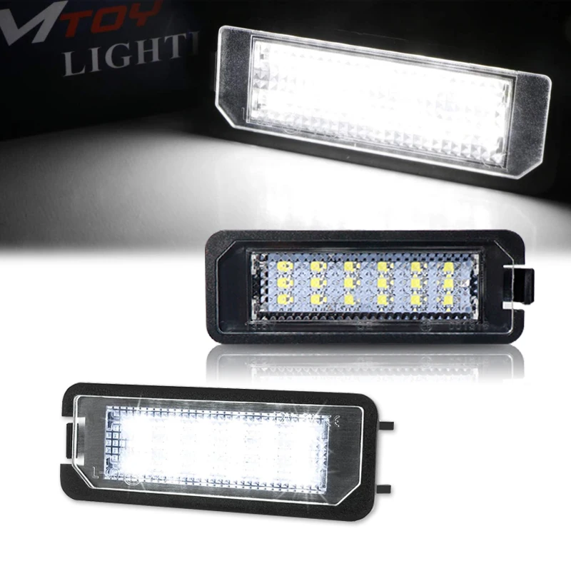 

Автомобильные лампы 12 В для номерного знака Skoda Seat Leon Ibiza VW Golf 4 5 6 MK4 MK5 Passat CC Polo Volkswagen