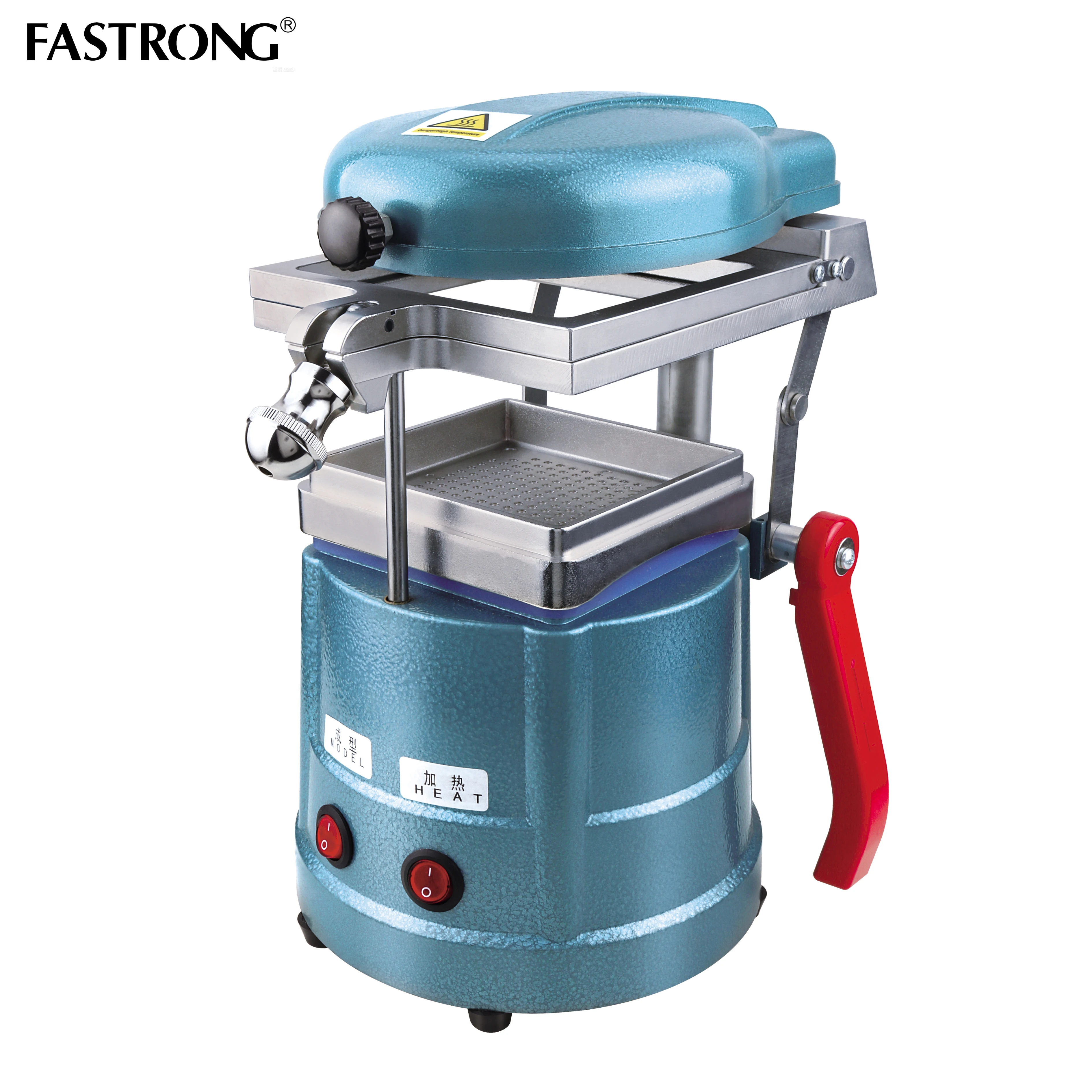 1000W Dental Lab Vacuum Forming Machine for Dental Laboratory Model Heating Dental Vacuum Molding and Film Pressing Machine