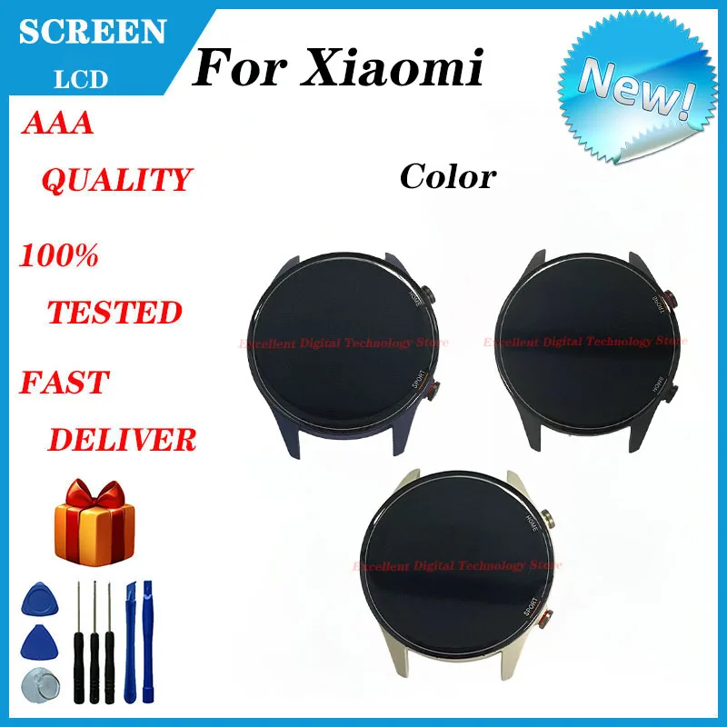 

For Xiaomi Mi Watch Color Sports LCD Display Touch Screen Digitizer Assembly Replacement Repair Parts XMWTCL02 LCD