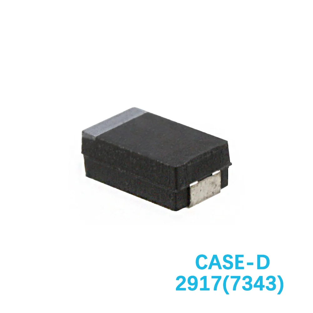 

10 шт. новый оригинальный 293D106X9035D2TE3 SMD танталовый конденсатор черный чехол D 7343 2917 35 В ± 10% 10 мкФ
