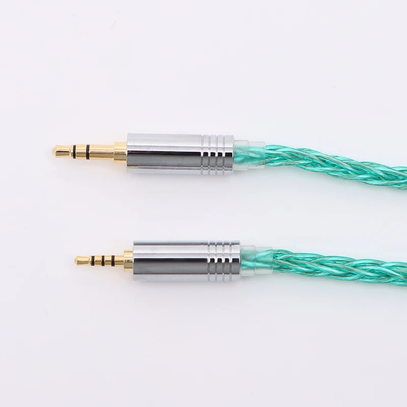 XINHS 8Core Japanese Imported 7N Single Crystal Copper Graphene Mixed 0.78mm 2Pin MMCX 3.5mm HiFi Headphone Upgrade Cable