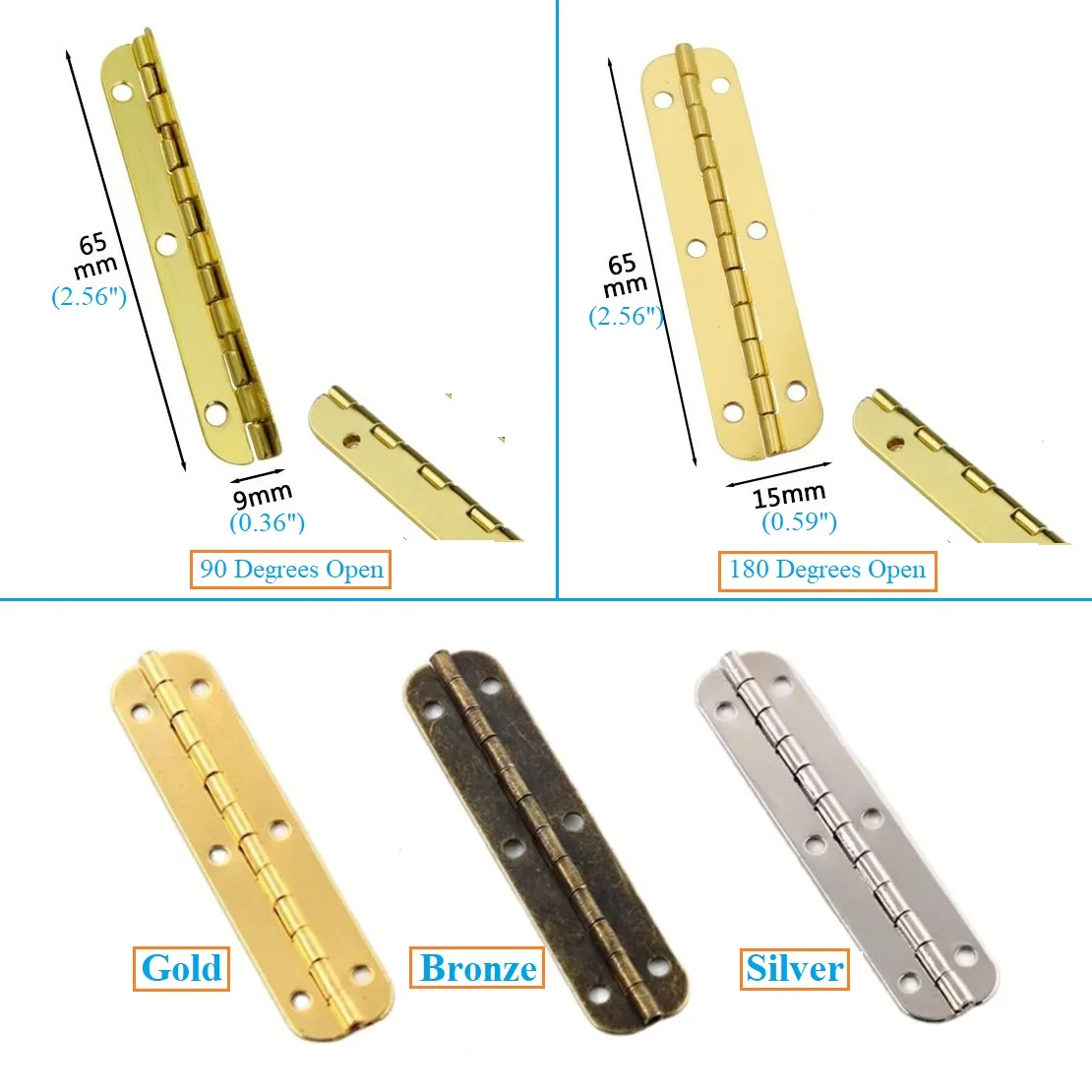 50Pcs Steel 2.5