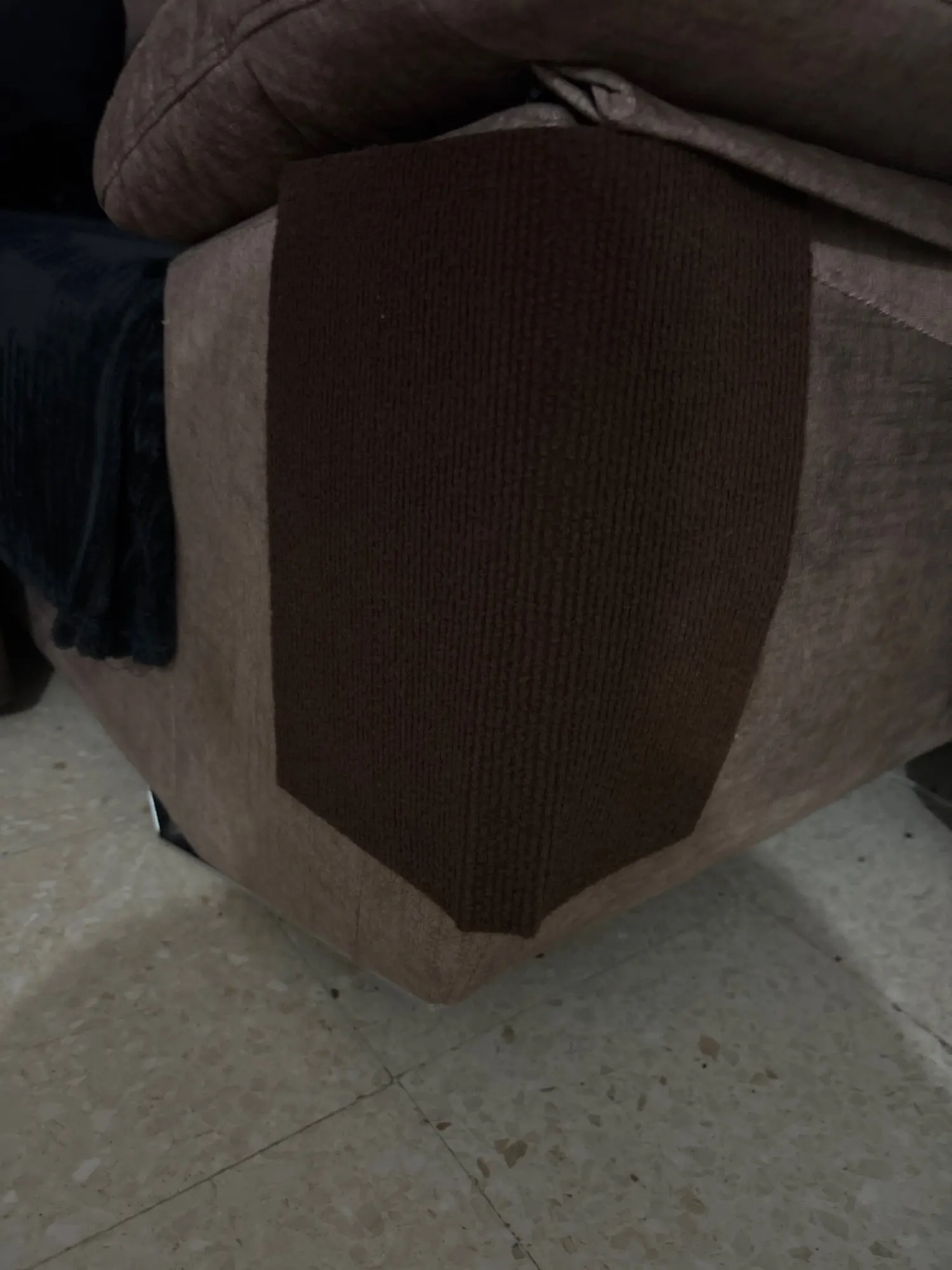 Customer review photo for Self-Adhesive Cat Scratch Furniture Protector