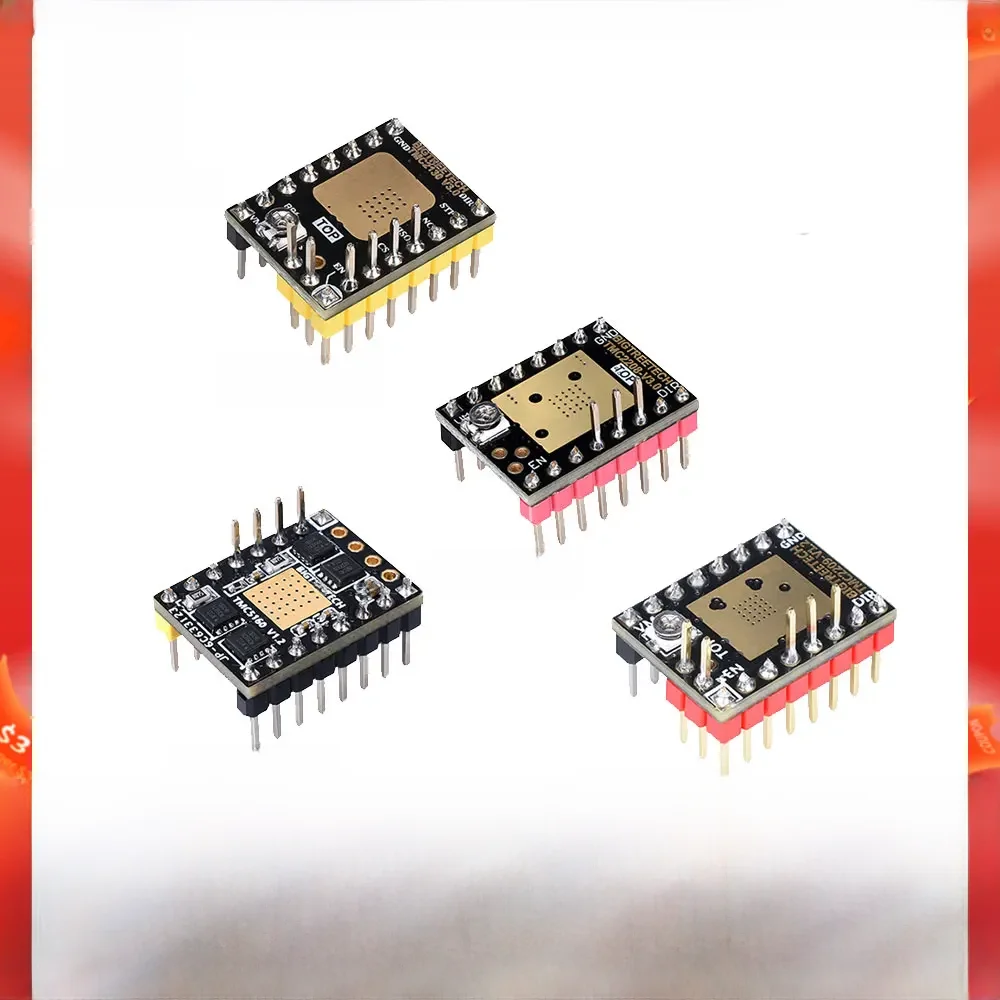 5 sztuk BIGTREETECH TMC2209 TMC2208 TMC2130 TMC5160 sterownik silnika krokowego części do drukarki 3D SKR V1.4 rampy 1.4 Mini e3 — zdjęcie 2