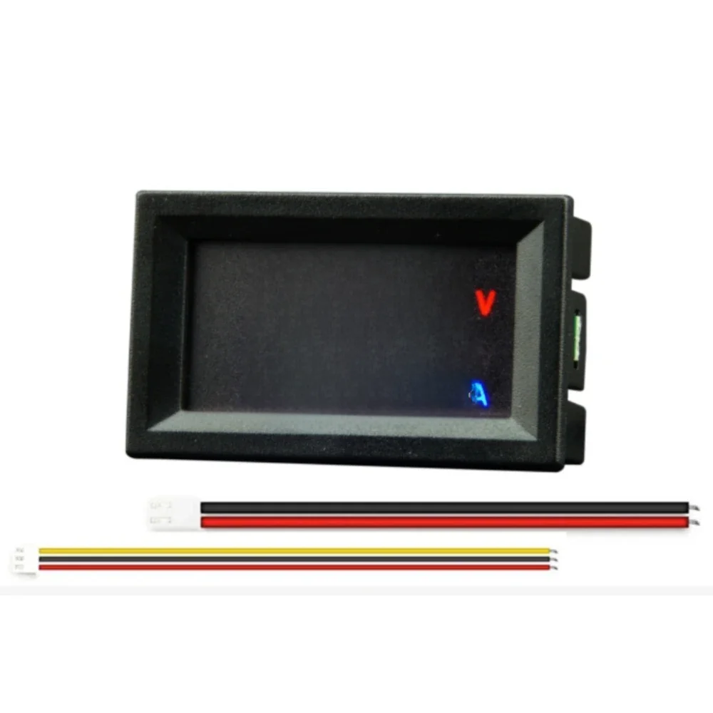 DC 100V 10A Mini woltomierz cyfrowy Amperomierz Panel Amp Volt Voltage Current Meter Tester Detector 0.56" Podwójny wyświetlacz LED Auto Car — zdjęcie 2